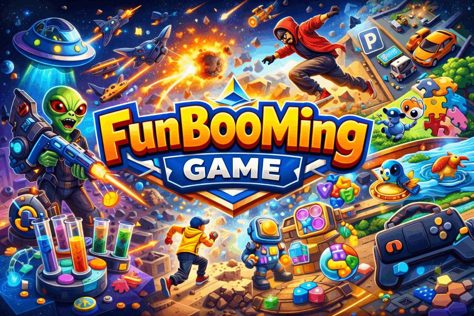 FunBooming Game Banner